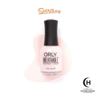 Orly Breathable Treatment + Color Kiss Me, I'm Kind - Nudes 18ml (Nude Color) (HALAL) [OLB20953]