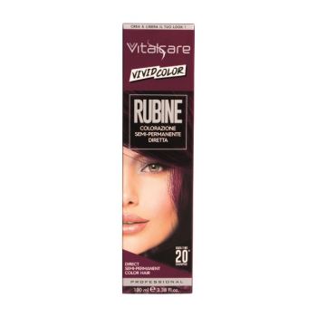 Vitalcare Vivid Color Semi-Permenant Hair Color Rubine 100ml [VC514]