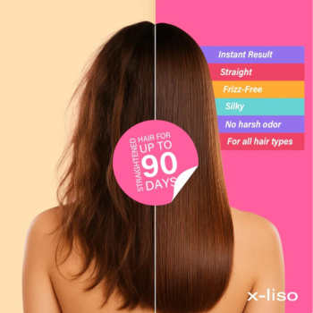 X-Liso Kit 250ml (Pure Shampoo 80ml+ Vegan Keratin 120ml + Smooth Mask 50ml) [XL010]