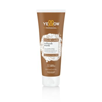 YELLOW PROFESSIONAL Vegan Color Care Refresh Mask .32 Cool Brown 250ml [YEW5681]