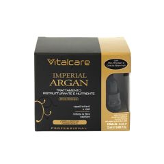 [CLEARANCE] VITALCARE Imperial Argan Restructuring and Nourishing Treatment with Stem Cells (No Rinse) 6x12ml [VC109]