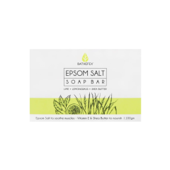 BATHEFEX Epsom Salt Lime/Lemongrass Soap 100g [BEF212]