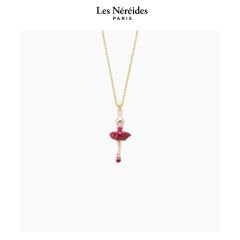 Les Néréides Necklace Ballerina with Pink gradient Tutu PAS DE DEUX [LNAWDD359/1]