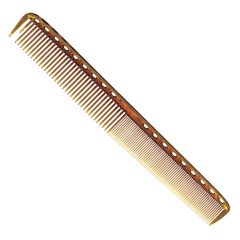 YS Park 335 Fine Cutting Comb (Extra Long) - Camel [YSP1251]