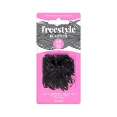  Freestyle Snag Free Elastic 2mm Black 60pc [FS8312]