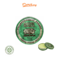 REUZEL Green Pomade Grease - 4OZ/113G [RZ204]