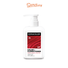 KERACOLOR Color + Clenditioner Red 12oz 355ml  [KER1001]