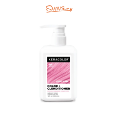 KERACOLOR Color + Clenditioner Light Pink 12oz 355ml [KER1141]