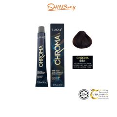 Lakme Chroma 5.61 Ash Chestnut Light Brown 60mL Halal Certified [LKC561]