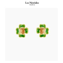 Les Néréides Earring Little Four-leaf Clover LES MINIATURES [LNAWMI102T/1]