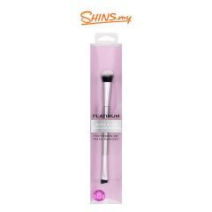 [BUY1 FREE 1] Platinum Shade & Line Duo Eye Brush [PTN105+PTN105]