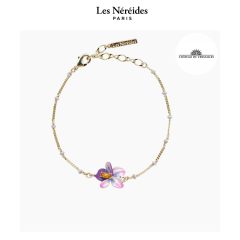 Les Néréides x VERSAILLES Bracelet Violet Flower CHÂTEAU DE VERSAILLES [LNAVVE202/1]