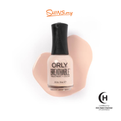 Orly Breathable Treatment + Color Sheer Luck - Nudes 18ml (Nude Color) (HALAL) [OLB20966]