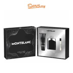 Mont Blanc Legend For Men Set EDT 100ml + EDT 7.5ml + Shower Gel 100ml [YM20511]