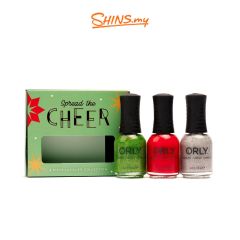 Orly Nail Lacquer Spread The Cheer Holiday 3pcs Kit [OLYP2500079]