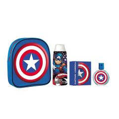 Captain America Backpack + EDT 50ml + Shower Gel 300ml [YAV122]