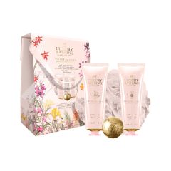 The Luxury Bathing Wildflowers Afternoon Delight Body Wash, Body Cream & Body Fizzer Set [CB2403]