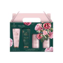 The Luxury Bathing Velvet Rose & Peony Top To Toe Essentials Gift Set [CB2408]