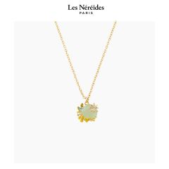 Les Néréides Necklace Mimosa and Star Arise NOTES DE COEUR [LNAQNC301/1]