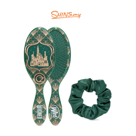 Wet Brush Original Detangler Kit Wicked Edition - Emerald City+Satin scrunchie [WB337]