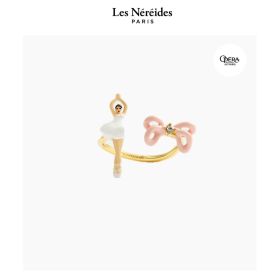 Les Néréides x OPÉRA Ring Mini Ballerina & Pink Bow [LNAVMDD601/1]