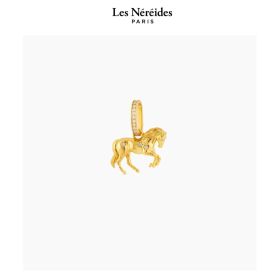 Les Néréides Pendant Golden Horse Cheval LES PENDENTIFS [LNAXPE412/1]