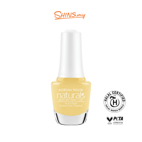 Morgan Taylor Naturals Vegan Nail Color + Care 15mL - Busy As A Bee [MTN3140019]
