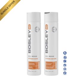 BOSLEY BosRevive Color Safe Nourishing Shampoo & Volumizing Conditioner Bundle Deal