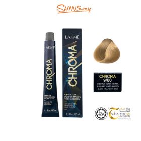 Lakme Chroma 9.6 Chestnut Very Light Blonde 60mL Halal Certified [LKC960]