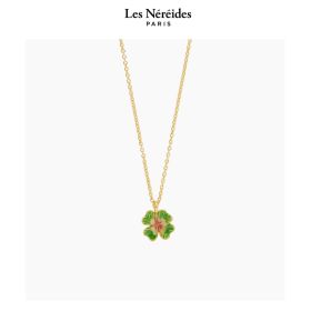 Les Néréides Necklace Little Four-leaf Clover LES MINIATURES [LNAWMI302/1]