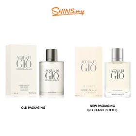 Giorgio Armani Acqua Di Gio EDT Men NEW Refillable Bottle (100ml) [YG8414]