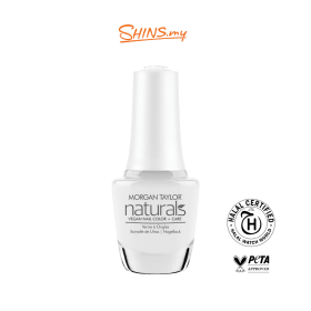 Morgan Taylor Naturals Vegan Nail Color + Care 15mL - The First Snow Fall [MTN3140000]