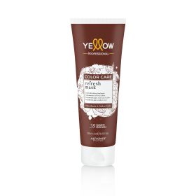 YELLOW PROFESSIONAL Vegan Color Care Refresh Mask .35 Warm Brown 250ml [YEW5682]