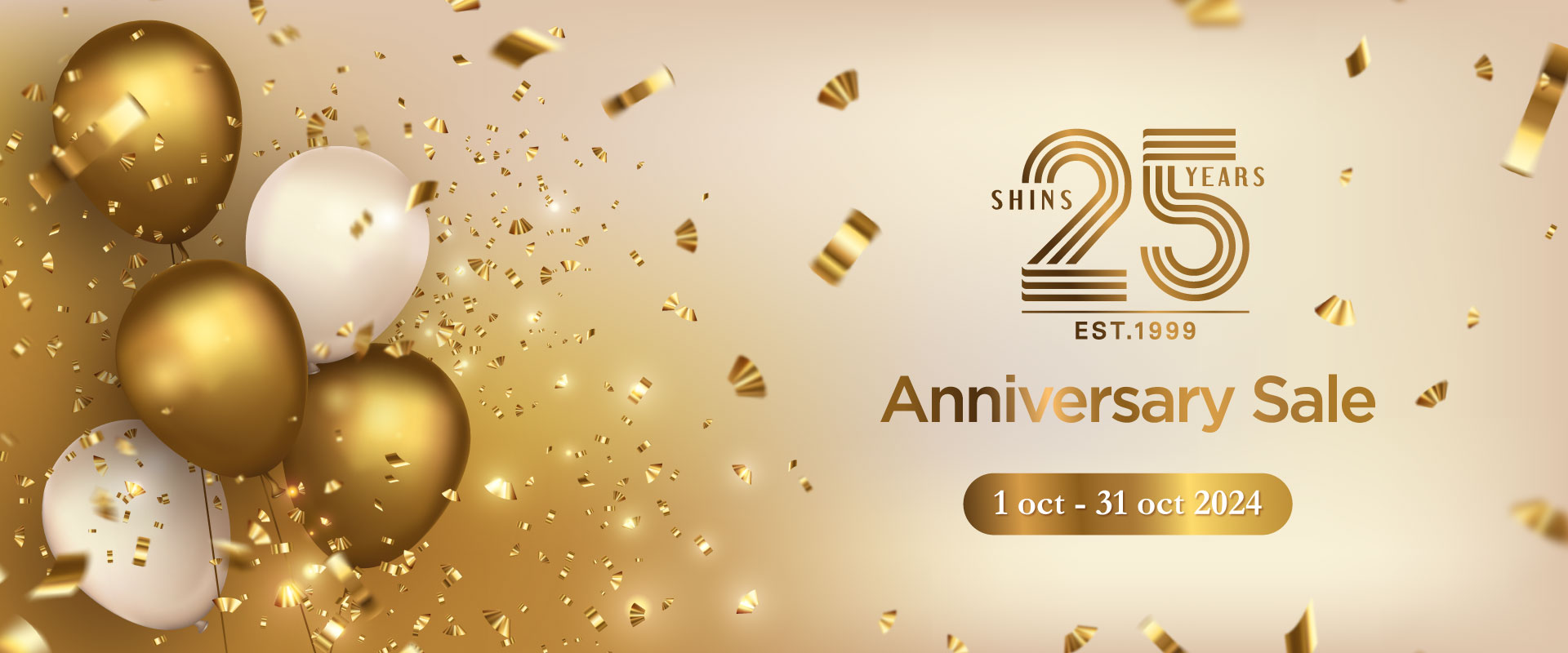 [25th Anniversary] 25th Anniversary Sale