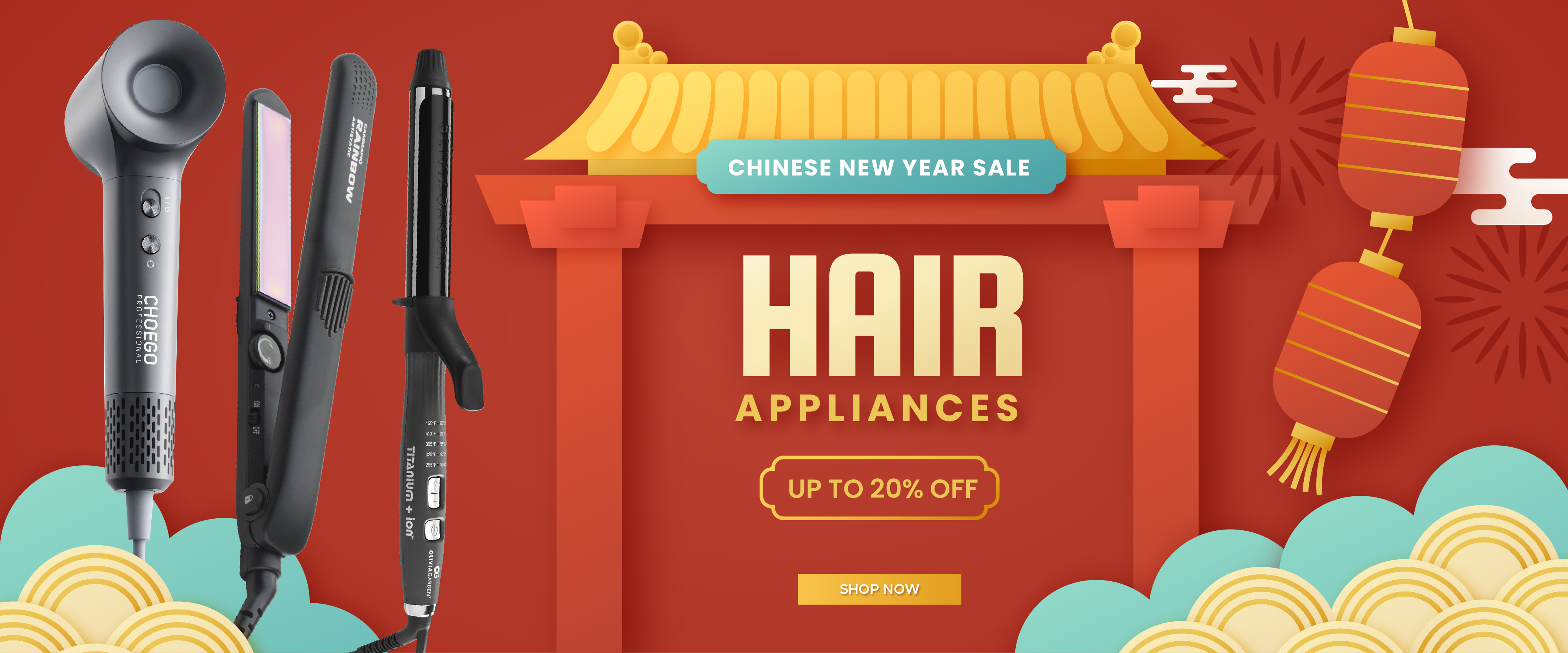 [Homepage] Hair Appliances CNY Sale