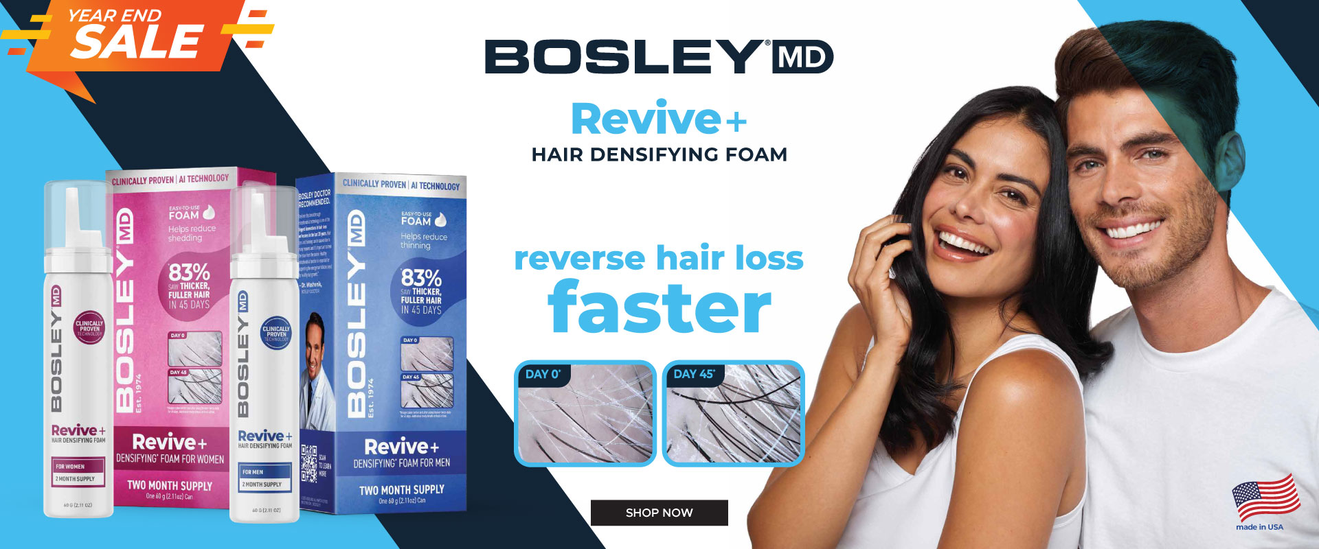 [Year End Sale] Bosley Revive+