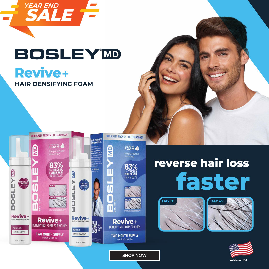 [Year End Sale] Bosley Revive+