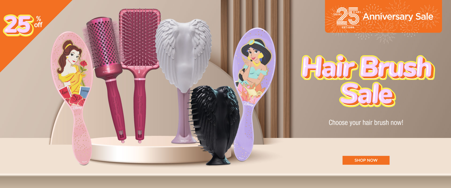 [25th Anniversary] Hair Brush Sale