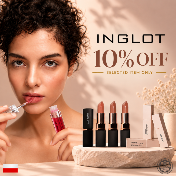 Inglot lipstick banner September