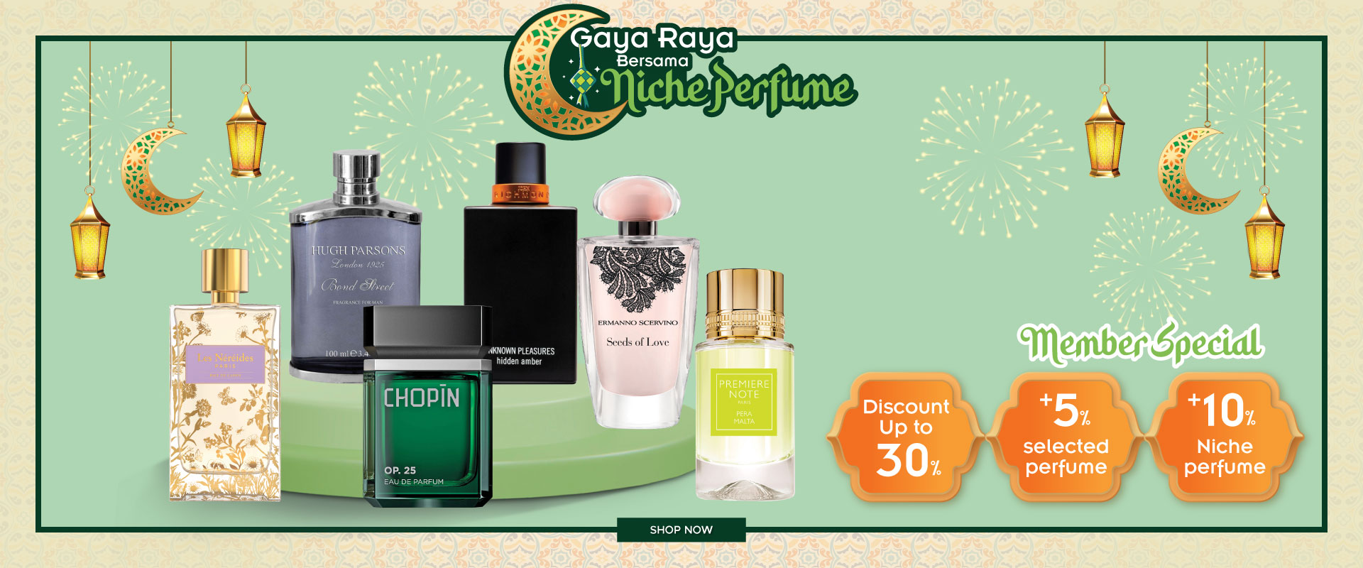 [Gaya Raya Bersama SHINS] Niche Perfume