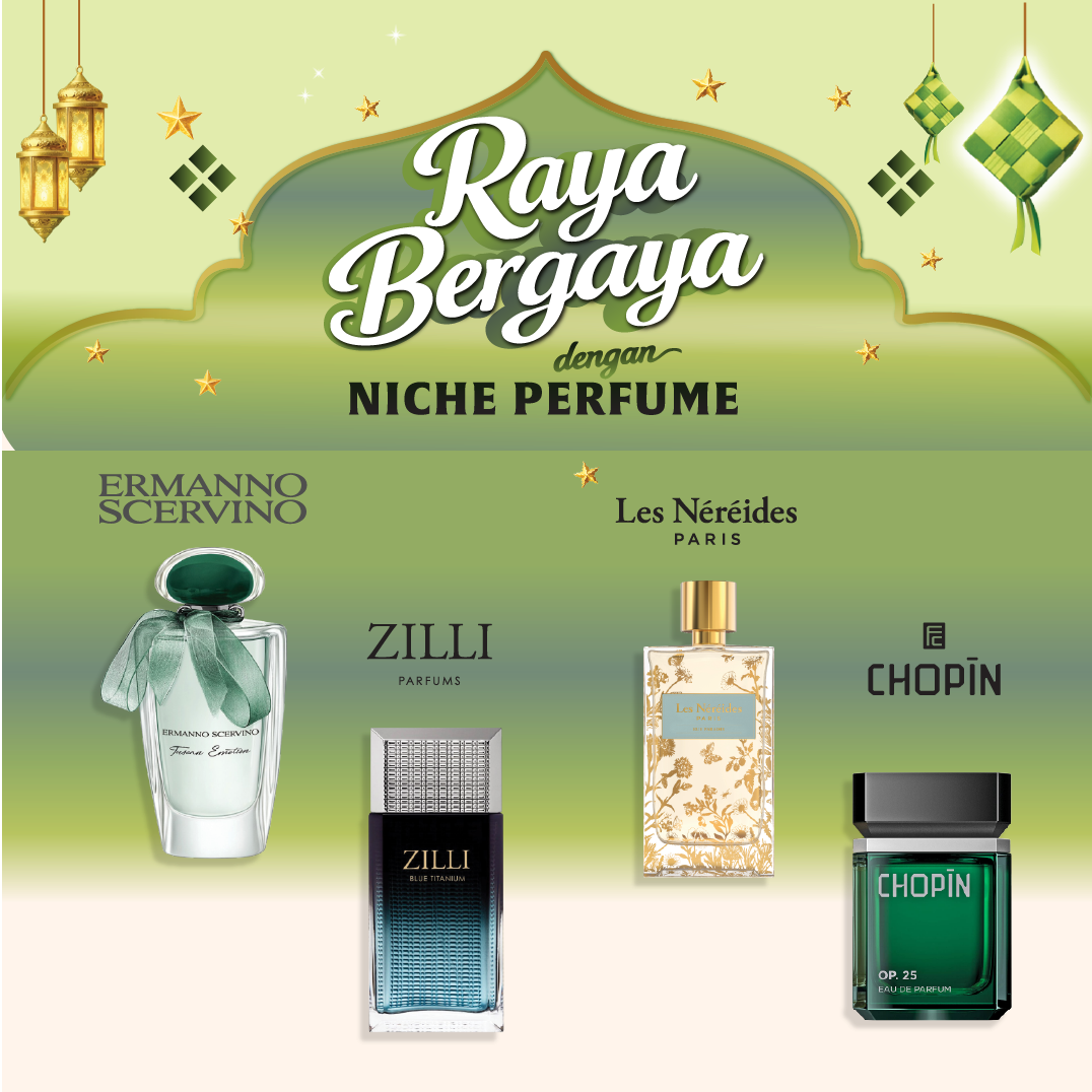 Raya Bergaya dengan Niche Perfume 