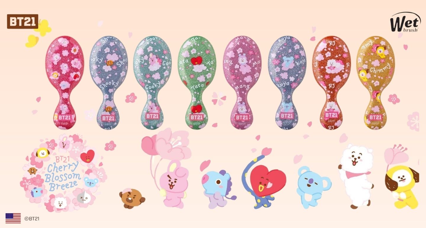 Wet Brush x BT21