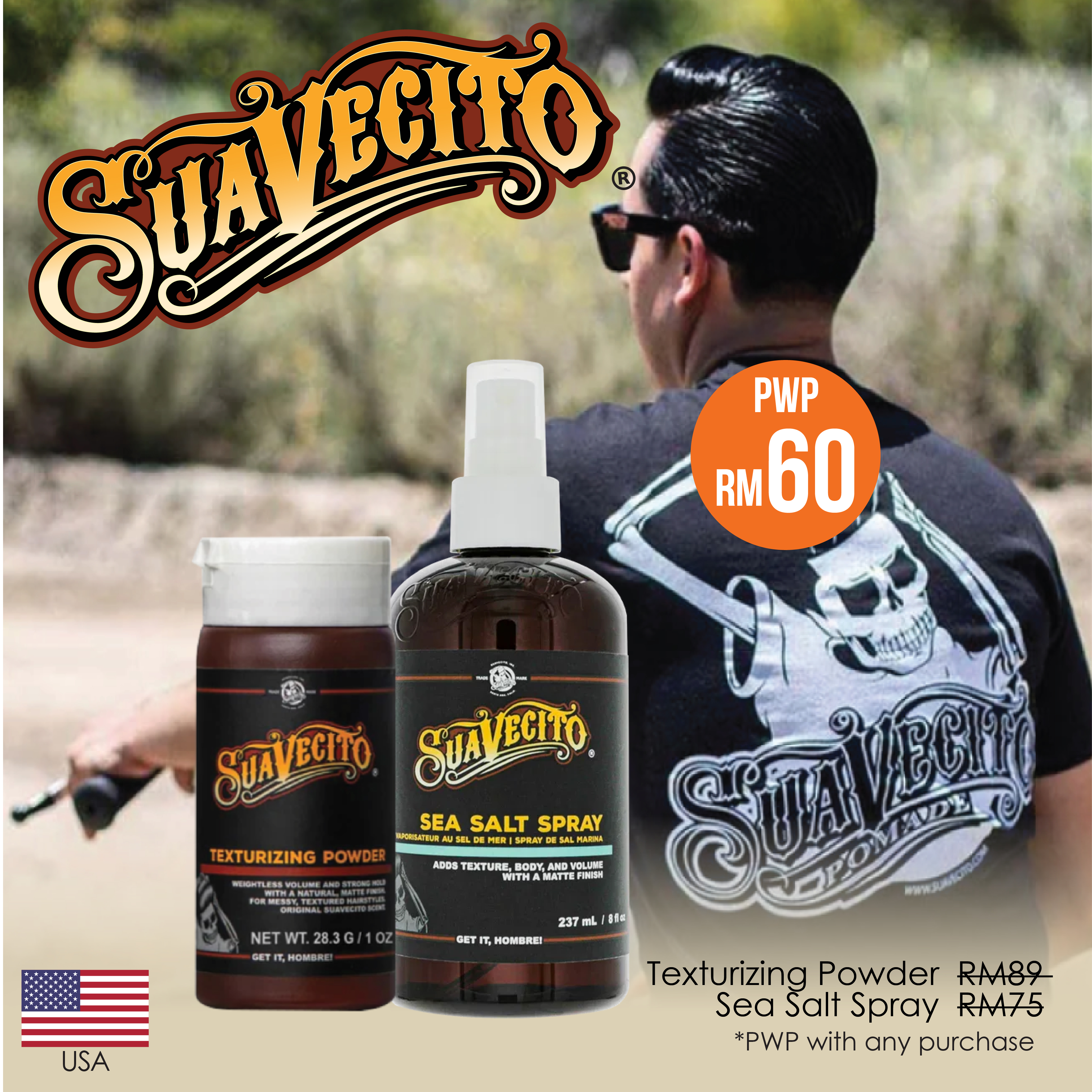 Suavecito Banner August