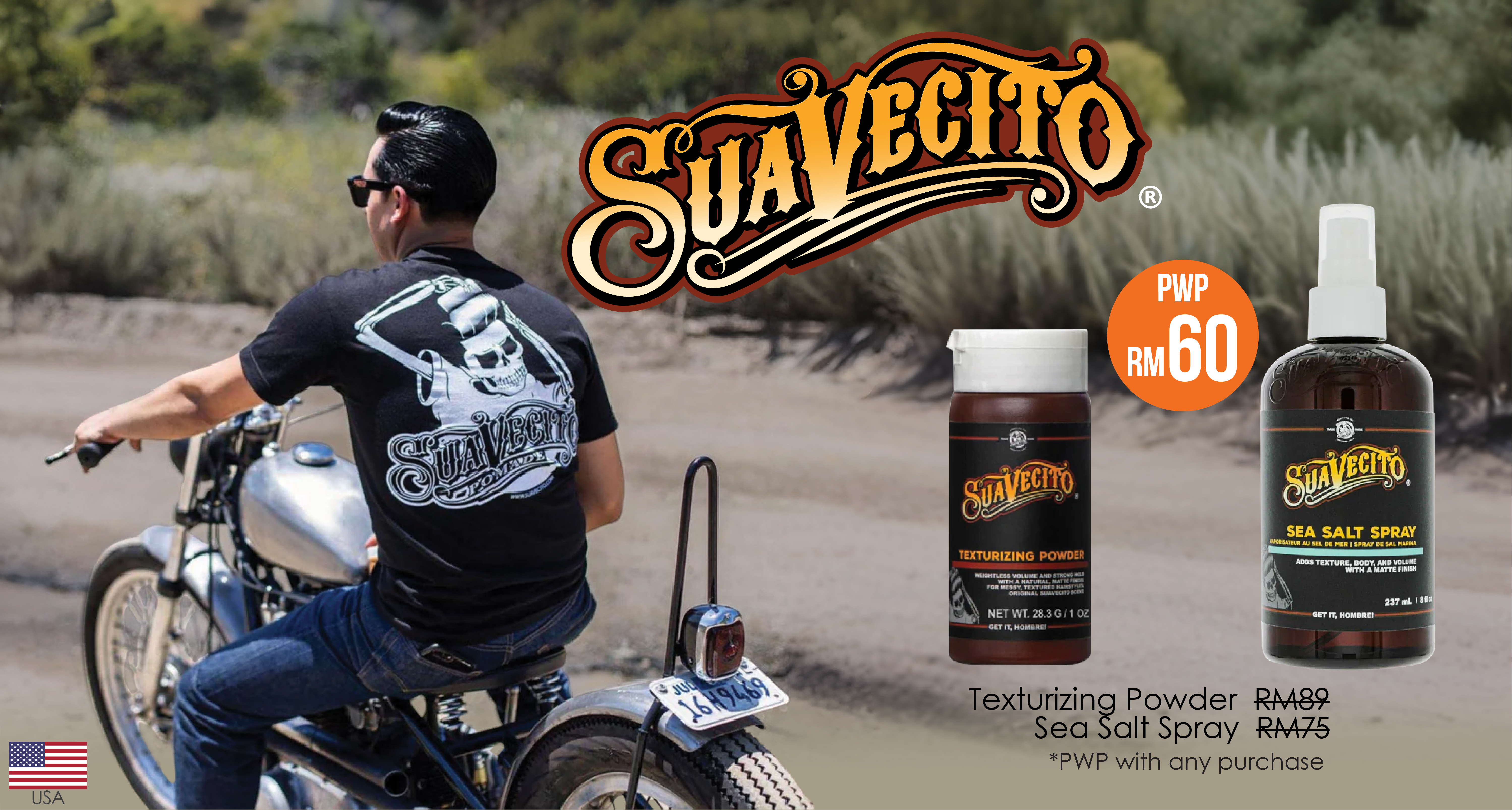 Suavecito Banner August